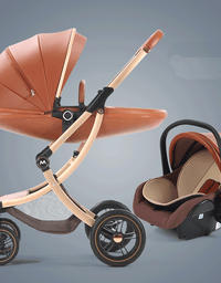 New Luxury Baby Stroller Carriage With Car Seat - TryKid
