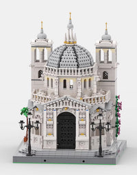 Salute Ankang Notre Dame Church Large Landmark Plastic Toys - TryKid
