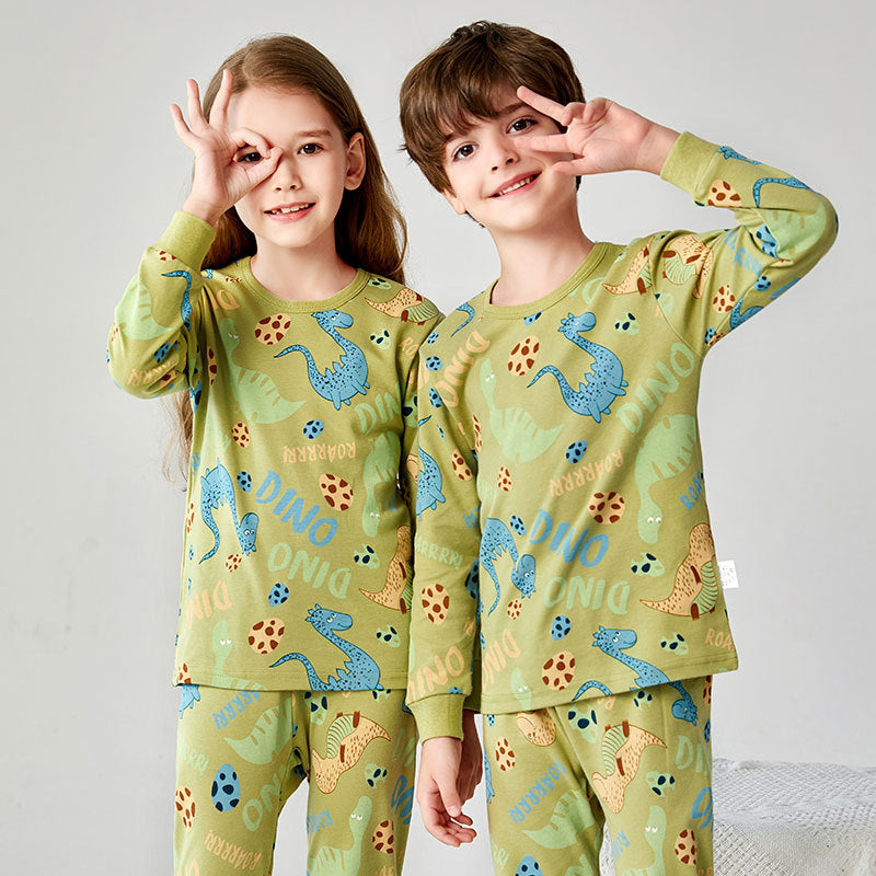 Children's Underwear Set Cotton Boys And Girls Underwear Set Pajamas - TryKid