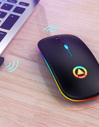 Wireless charging Bluetooth mouse - TryKid
