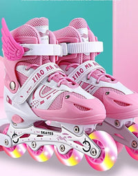 Kids Roller Skates Kids Roller Skates Skating Shoes Boys And Girls - TryKid
