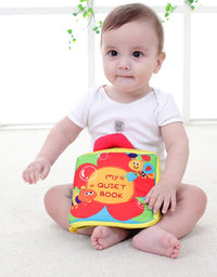 Baby Multi-Functional Soft Cloth Books - TryKid
