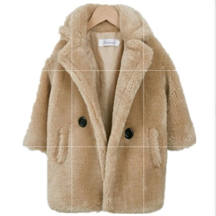 Big Kids Fur Coat In Autumn And Winter Coat - TryKid