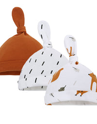 Thin Cotton Printed Baby Hat - TryKid
