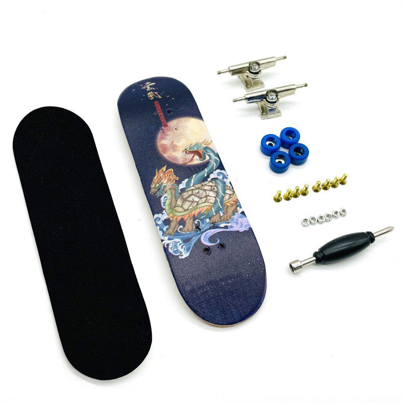 Finger Skateboard Maple Double Rocker - TryKid