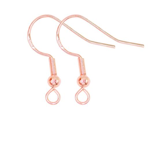 Handmade U-Shaped Ear Hook Earrings - Stylish and Semi-Finished Statement Jewelry
