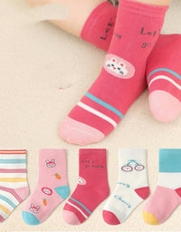 Winter Kids Children's Cotton Socks In The Tube - TryKid

