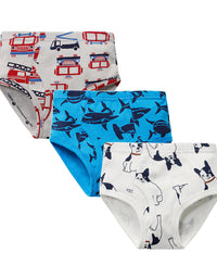 Boys' Underwear Threaded Cotton Dinosaur Cartoon Shorts For Small And Medium-sized Children's Briefs - TryKid
