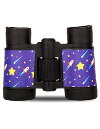 Kids Binoculars Set for Age 3-12 Years Boys Girls Hunting Folding Small Telescope Birthday Gifts Educational Camping Outdoor
