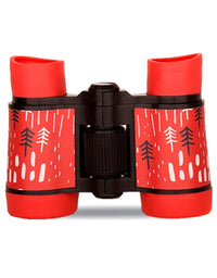 Kids Binoculars Set for Age 3-12 Years Boys Girls Hunting Folding Small Telescope Birthday Gifts Educational Camping Outdoor
