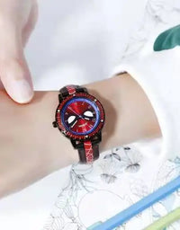 Children Cartoon Watch Boy Primary School Student Clock Spiderman Quartz Watch Luminous Pointer Boy's WristWatch
