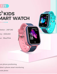 LT21 4G Smart Watch Kids GPS WIFI Video Call SOS IP67 Waterproof Child Smartwatch Camera Monitor Tracker Location Phone Watch
