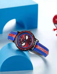 Children Cartoon Watch Boy Primary School Student Clock Spiderman Quartz Watch Luminous Pointer Boy's WristWatch
