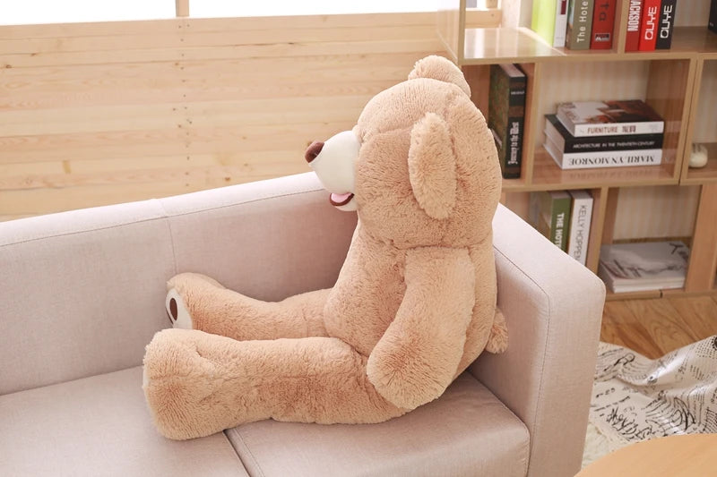 100-260cm Cheap unstuffed America Giant Bear Plush Toy Soft Bear Skin Birthday Valentine's Gifts For Girl Kid's Toy