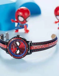 Children Cartoon Watch Boy Primary School Student Clock Spiderman Quartz Watch Luminous Pointer Boy's WristWatch
