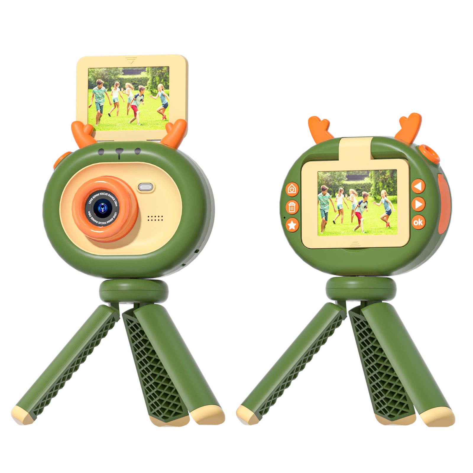 180-degree Flip-screen Children's HD Digital Camera - TryKid