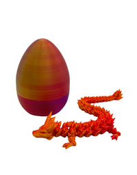 3D Printing Dragon Egg Colorful Egg Crystal Joint Toy - TryKid
