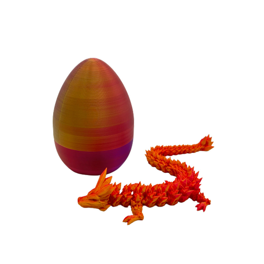 3D Printing Dragon Egg Colorful Egg Crystal Joint Toy - TryKid