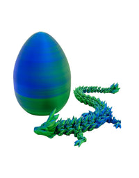 3D Printing Dragon Egg Colorful Egg Crystal Joint Toy - TryKid
