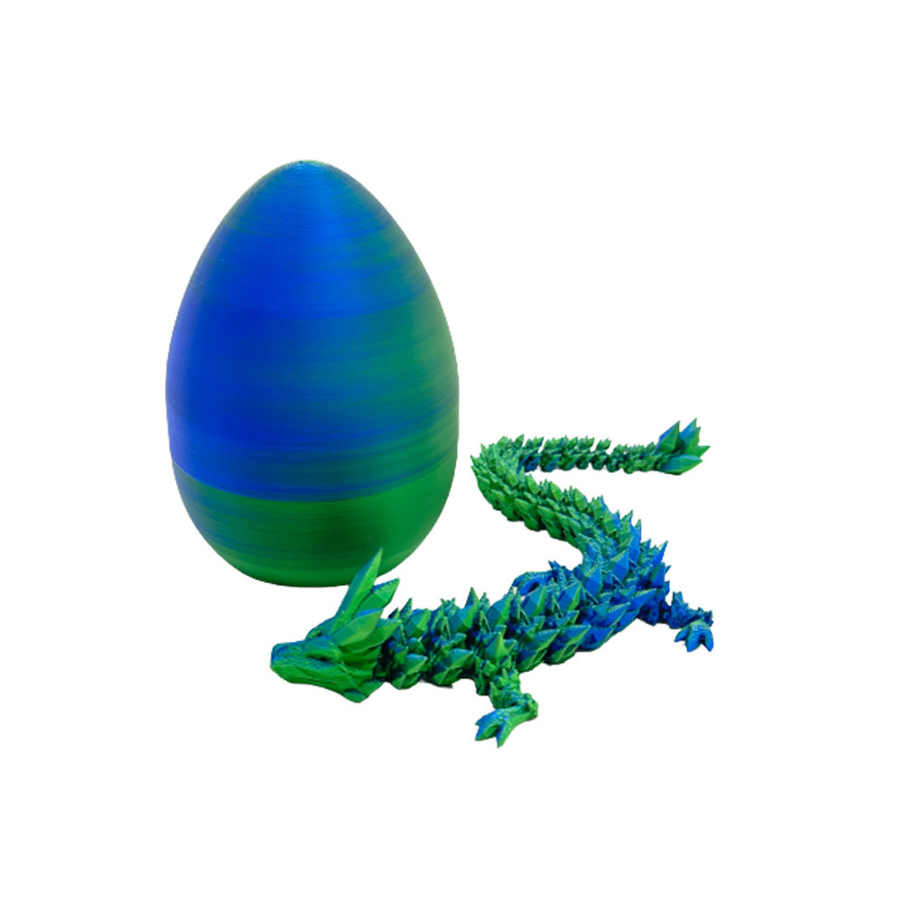 3D Printing Dragon Egg Colorful Egg Crystal Joint Toy - TryKid