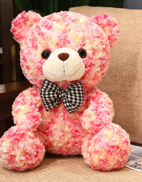 Valentines Day Cute Rose Little Bear Doll Small Size Teddy Bear Doll Ragdoll Plush Toy - TryKid
