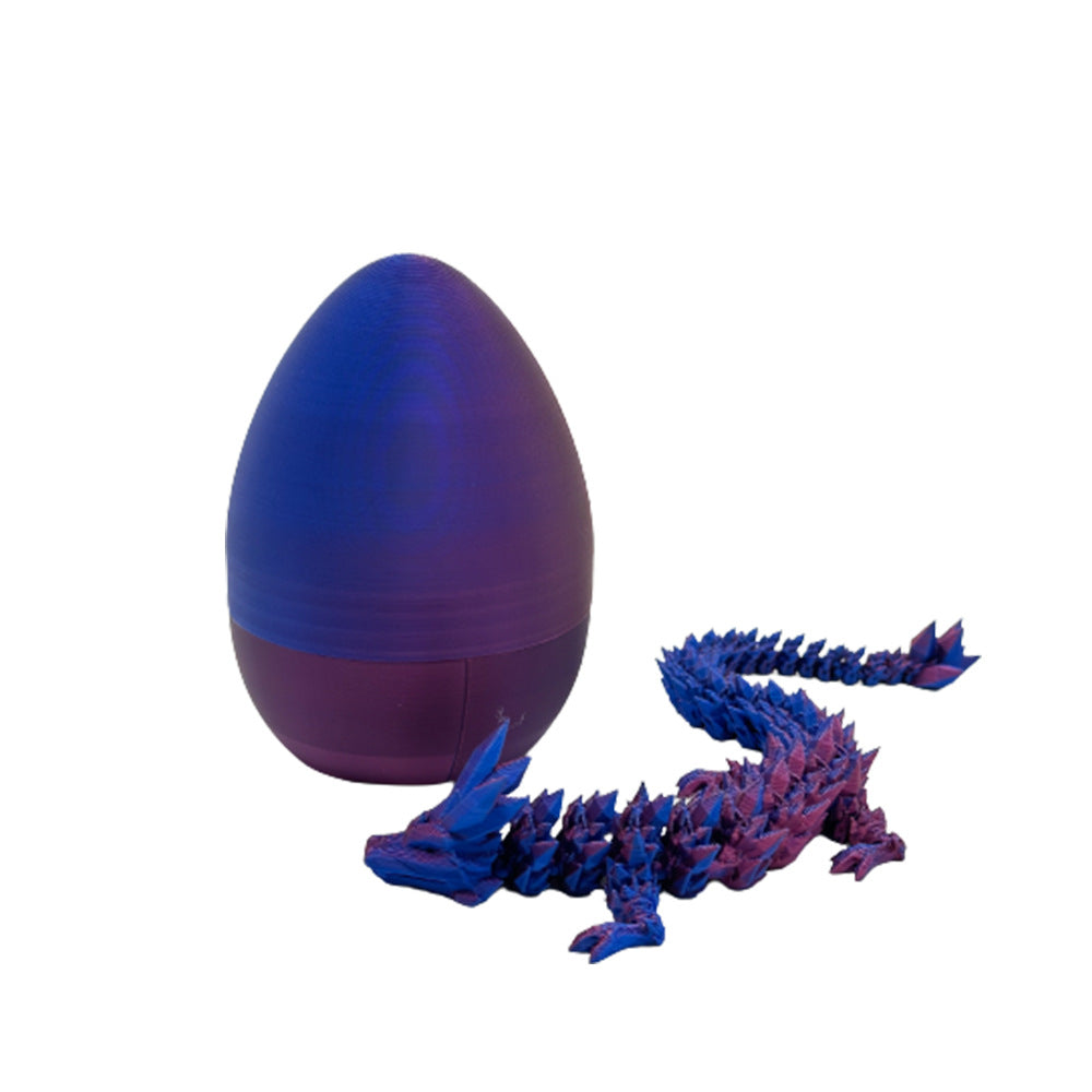 3D Printing Dragon Egg Colorful Egg Crystal Joint Toy - TryKid