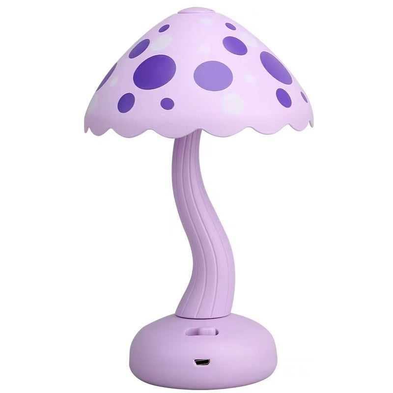 Cute Mushroom Table Lamp Accessories Creative - TryKid