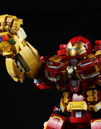 New 2000+Pcs Marvel Toys Building Blocks Avengers Iron Man Superheroes Bricks Model Hulk Buster Mecha Gifts for Boys Adult Kids
