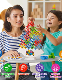 Puzzles Tetra Tower Fun Balance Stacking Building Board Game for Kids Adults Friends Team Dorm Family Game Night Partie Gifts
