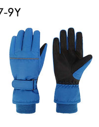 High Quality Kids Ski Gloves Winter Snowboard Snow Children Glove for Boys Girl Waterproof Thicken Mittens Keep Finger Warm 2023
