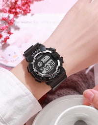 Fashion Kids Watches Luminous Waterproof Sports Digital Watch Alarm Clock Watches Boys Girls Student Smart Electronic Watch Gift
