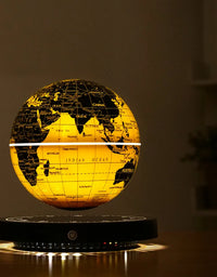 Magnetic Levitation Globe 3D Luminous Self 360 Degree Rotating Night Light Led Earth Floating Lamp Office Desktop Student Gift
