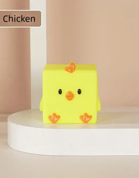 Cute Animals Blocks Toy Silicone Toys Rubber Months Cube 3D Sensory Kids Bath Touch 6 Pcs Grasp Stacking
