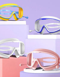 Goggles for Kids Toddler 3-15, Anti Fog No Leak Clear Swim Goggles for Boys Girls Pool Beach Swimming Goggles
