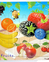 New 20 Piece Wooden 3d Puzzle Cartoon Animal Vehicle Jigsaw Puzzle Montessori Educational Toys For Kids Baby 1 2 3 Years
