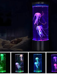 Color Changing Jellyfish Lamp Usb/Battery Powered Table Night Light Children'S Gift Home Bedroom Decor Boys Girls Birthday Gifts
