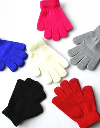 For 6-10 Years Old Kids Boys Girls Winter Cold and Warm Gloves Children Gloves
