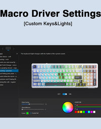 Aula F99 Gaming Mechanical Keyboard Three Mode 2.4g Wireless Bluetooth Wired Hot Swap PBT Gasket RGB For PC Laptop Gamer 99 Keys
