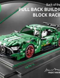 City Speed Car Building Blocks 451PCS Luxury Auto Racing Vehicle with Super Racers Bricks Toys for Children Boy Gift
