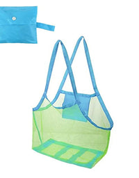 Children Sand Away Protable Mesh Bag Kids Toys Storage Bags Swimming Large Beach Bag Clothes Toy Storage Sundries Backpack
