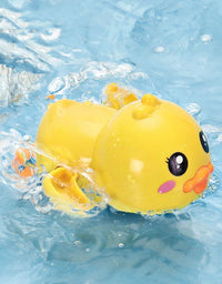 Baby Bath Toys Kids Swimming Clockwork Dolls Play Water Fun Bathing Cute Funny Children Bathroom Shower Bathtub Animals Toy
