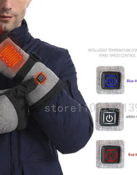 3M Heated Gloves Hand Warmer Electric Thermal Gloves Waterproof Snowboard Cycling Motorcycle Bicycle Ski Outdoor Winter Gloves
