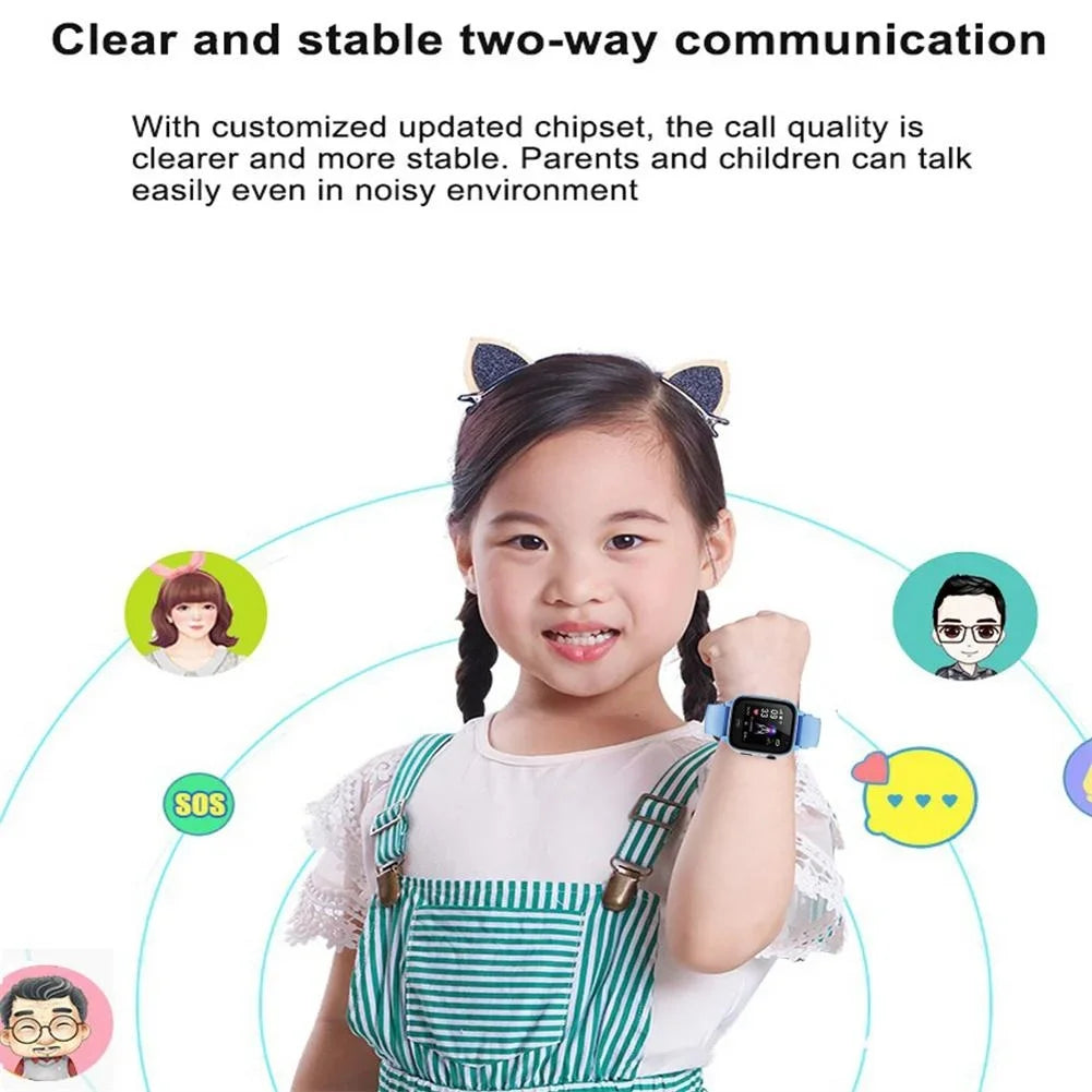 Kids 4G Smart Watch SOS GPS Location Sim Card Call Child SmartWatch Camera Waterproof Watch For Boys Girls Present