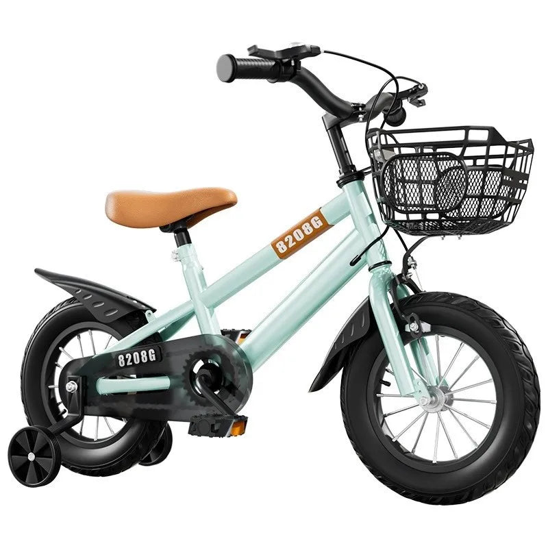 FJ Children's High End Premium Durable High Quality Bicycle 12-14-16-18 Inchs Children's Bicycle With Auxiliary Wheels Hot 2024