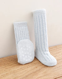 Kids Socks Thick Cold Winter Socks Super Warm Baby Snow Socks Christmas Gifts Coral Fleece Silicone Non-slip Floor Socks
