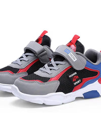 Kids' Sneakers Children Casual Sports Shoes for Boys Breathable Summer Mesh Kids Hook&Loop Students Girls School Running Shoes
