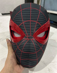 Mascara Spiderman Headgear Mask Cosplay Moving Eyes Mask Spider Man 1:1 Elastic Toys Adults Kids Gift ﻿
