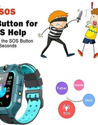 Smart Watch Student Kids Gps HD Call Voice Message Waterproof Smartwatch For Children Remote Control Photo Male And Female Watch
