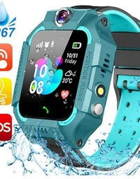 Z6f Kids Smart Watch Ip67 Waterproof Sos Phone Watch Remote Photo Smartwatch Compatible For Ios Android
