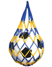 Net Soccer Volleyball Drawstring Ball Storage Bag Youth Football Self Trainer Nylon Bold Storage Bag Football Accessories
